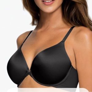 Cacique Black Full Coverage Adjustable Lightweight Bra 44D
